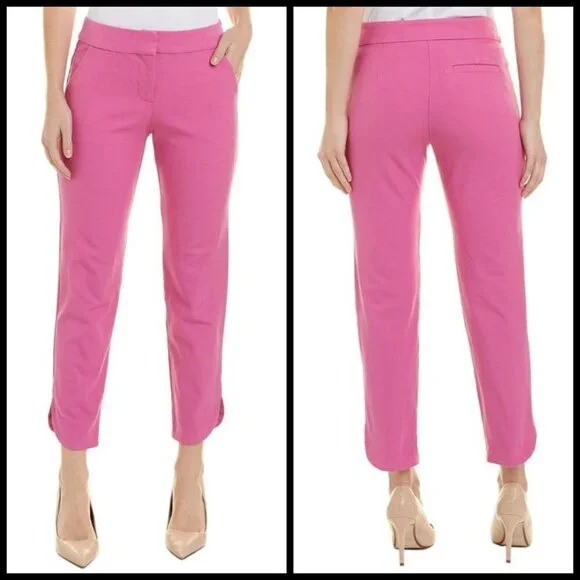 💕TRINA TURK💕 Sprout Cropped Tulip Pants ~ Pink